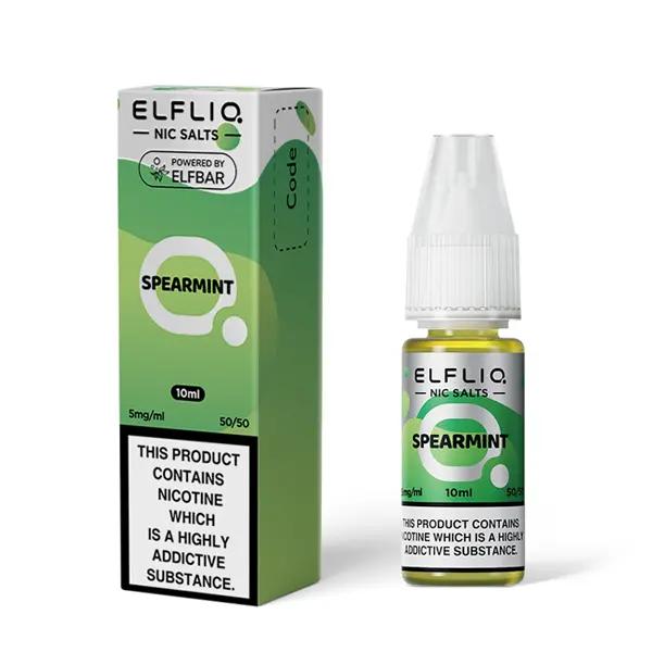 Product Image of Spearmint Nic Salt E-Liquid by Elf Bar Elfliq Salts 10ml